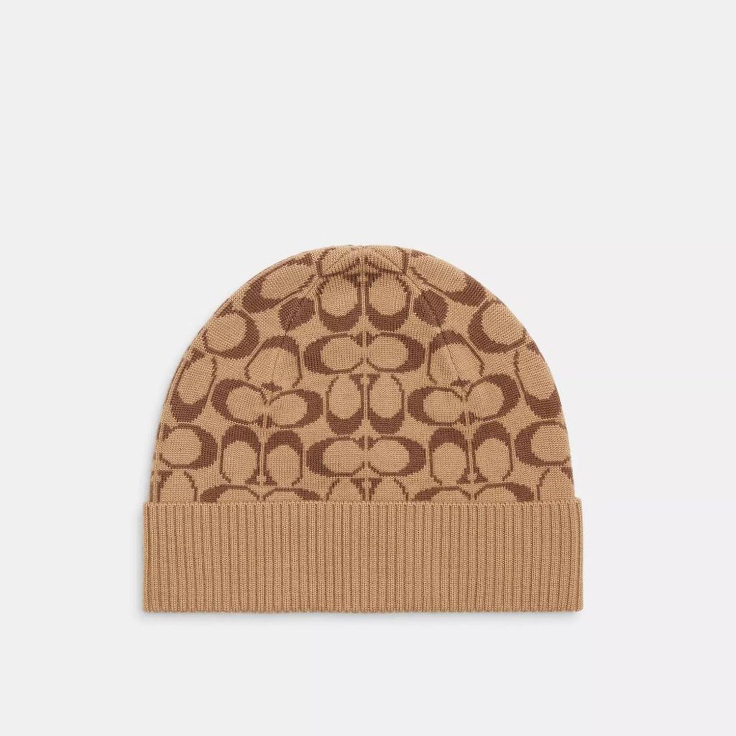 Coach Outlet Signature Knit Beanie