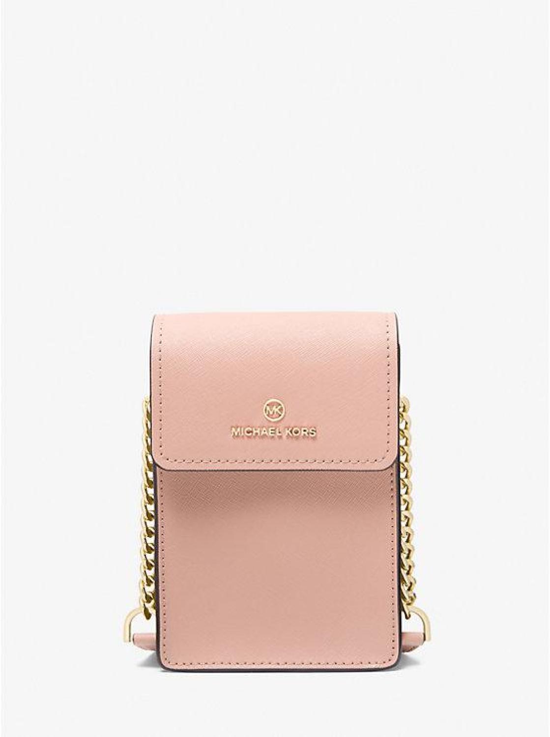 Jet Set Charm Small Saffiano Leather Smartphone Crossbody Bag