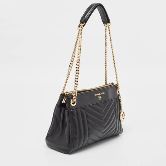 Michael Kors  Quilted Leather Susan Chain Bag