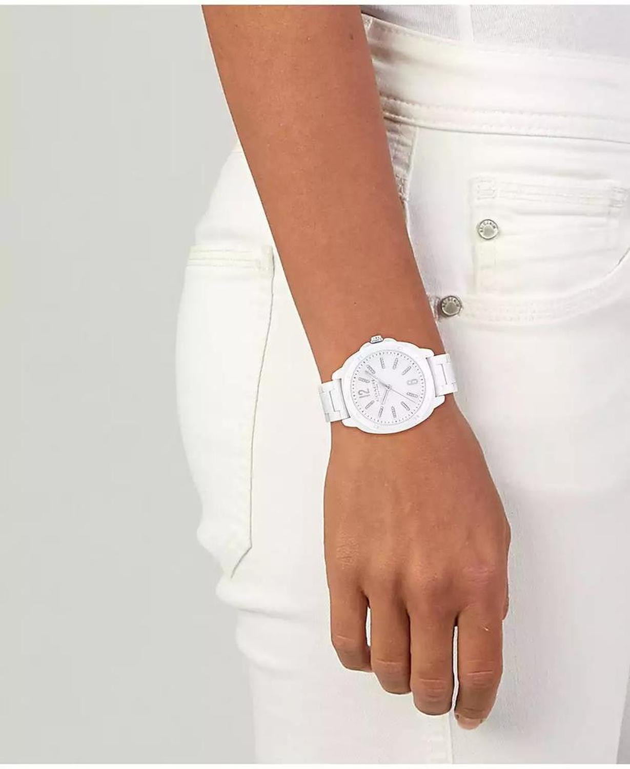 Women's Kitt White Ceramic Bracelet Watch