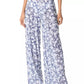 MICHAEL Women's Floral Print Cover-Up Pants