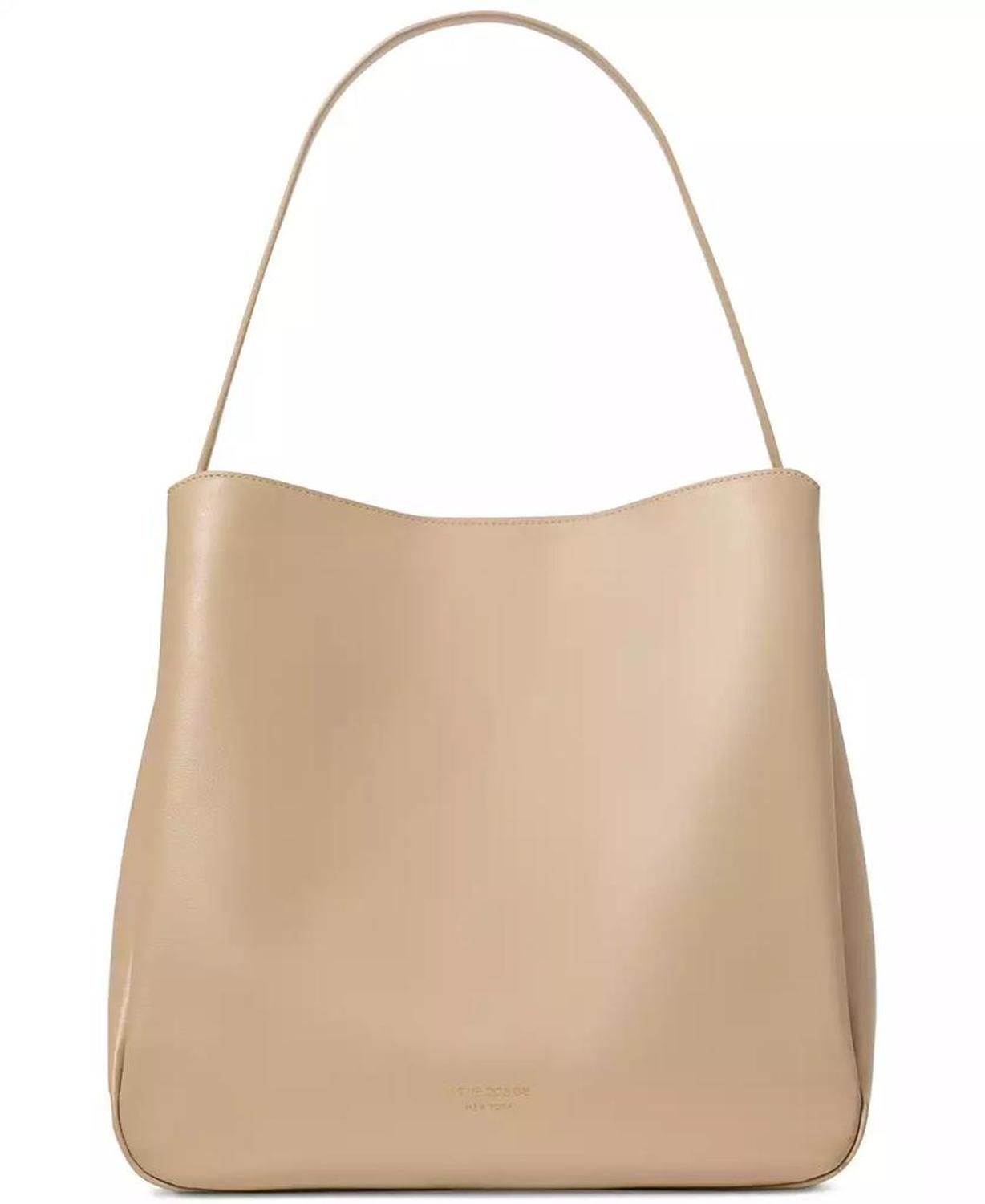 Grace Medium Leather Hobo Bag