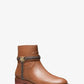 Mindy Leather and Signature Logo Trim Boot