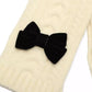 Velvet Bow Arm Warmers