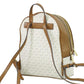 Michael Kors Adina  Canvas Backpack Bag (Pre-Owned)