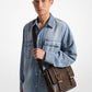 Colby Burnished Leather Messenger Bag