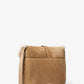 Darrington Large Suede and Shearling Messenger Bag