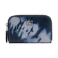 Small Zip-Around Tie-Dye Leather Case Wallet