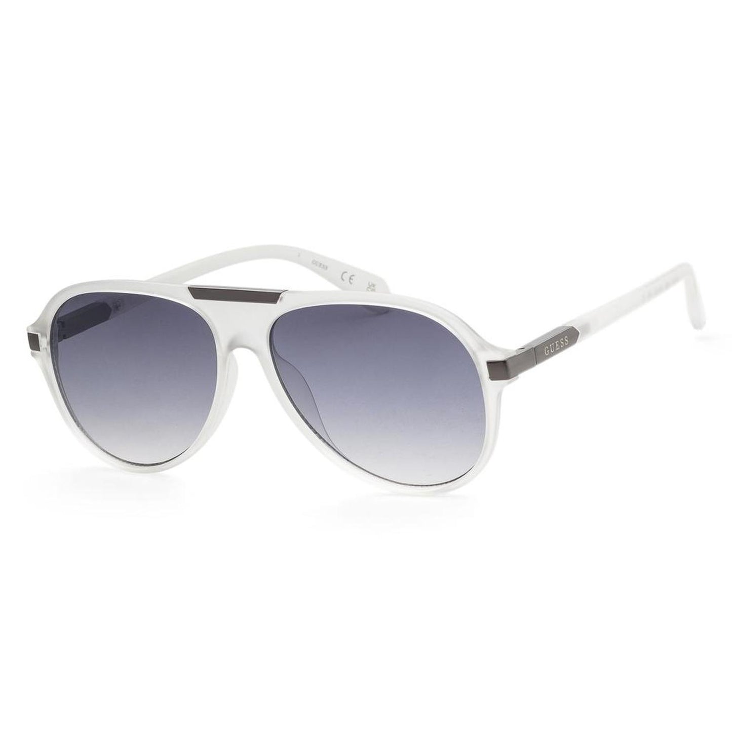 Guess Men's 57mm White Sunglasses GF0237-27B