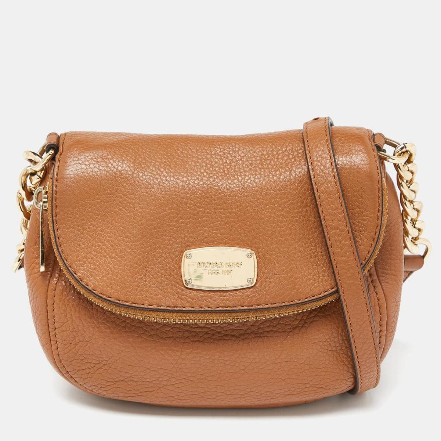 Michael Michael Kors  Leather Bedford Crossbody Bag