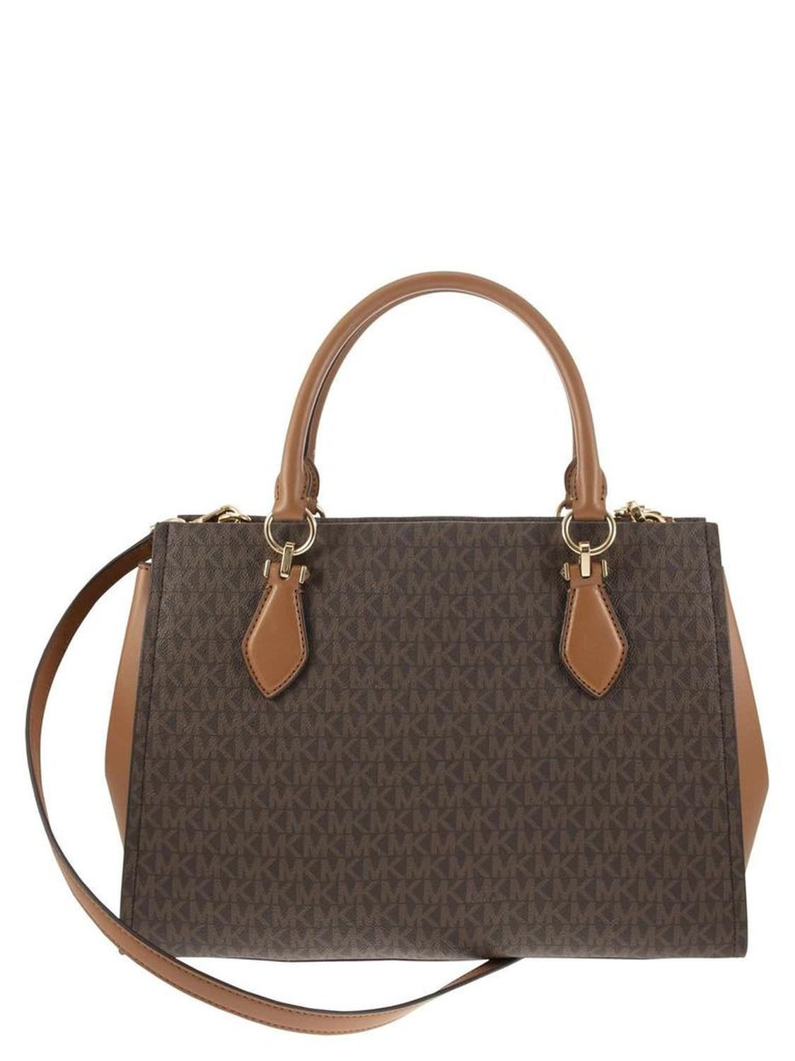 Michael Michael Kors Marilyn Monogram Printed Large Tote Bag