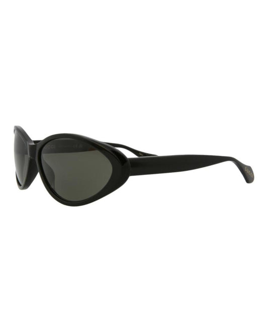 Round-Frame Recycled Acetate Sunglasses