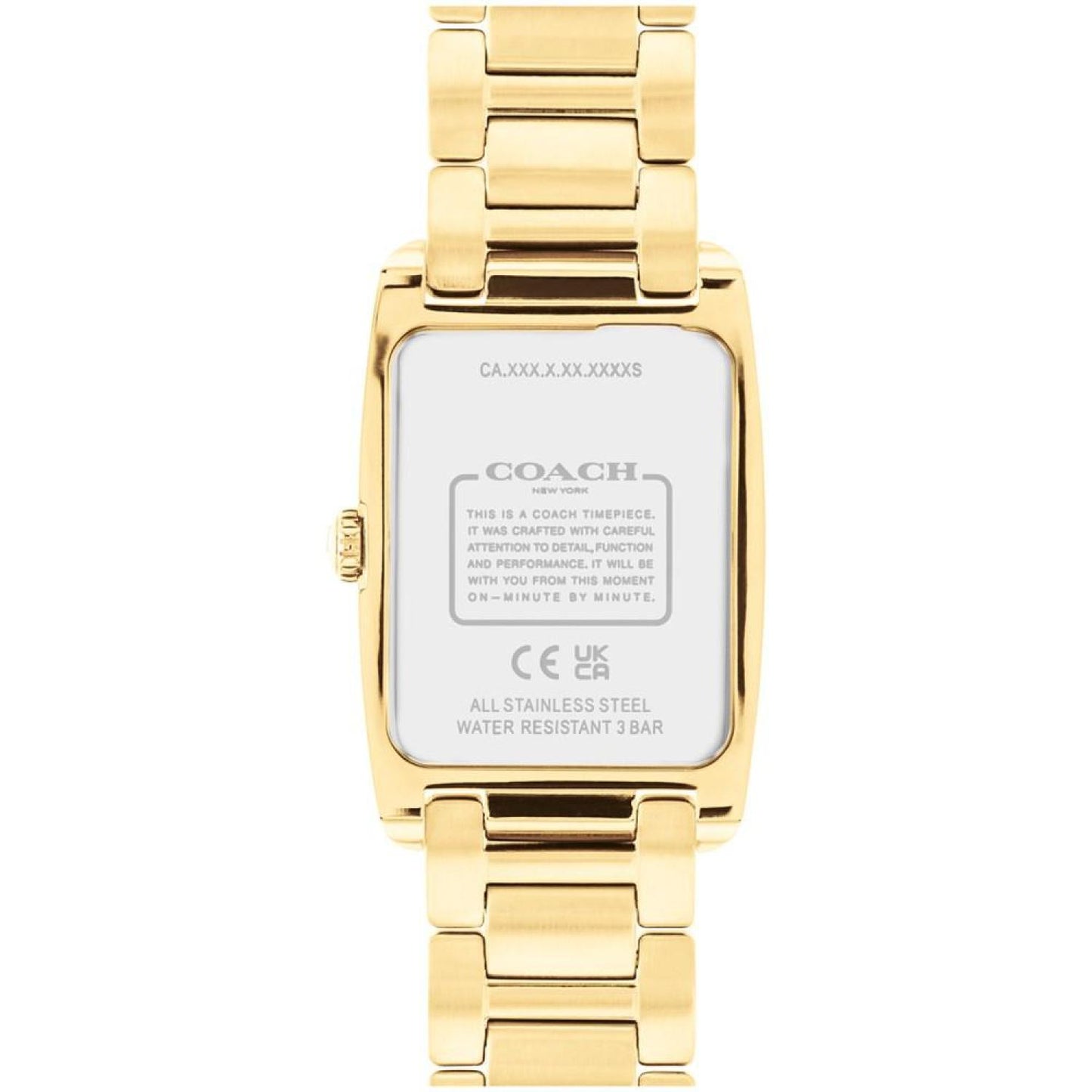 Women's Resse Gold-Tone Stainless Steel Crystal Watch 24mm