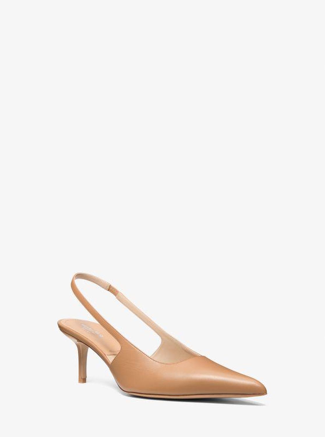 Emma Leather Slingback Pump