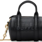 Black 'The Leather Nano' Duffle Bag