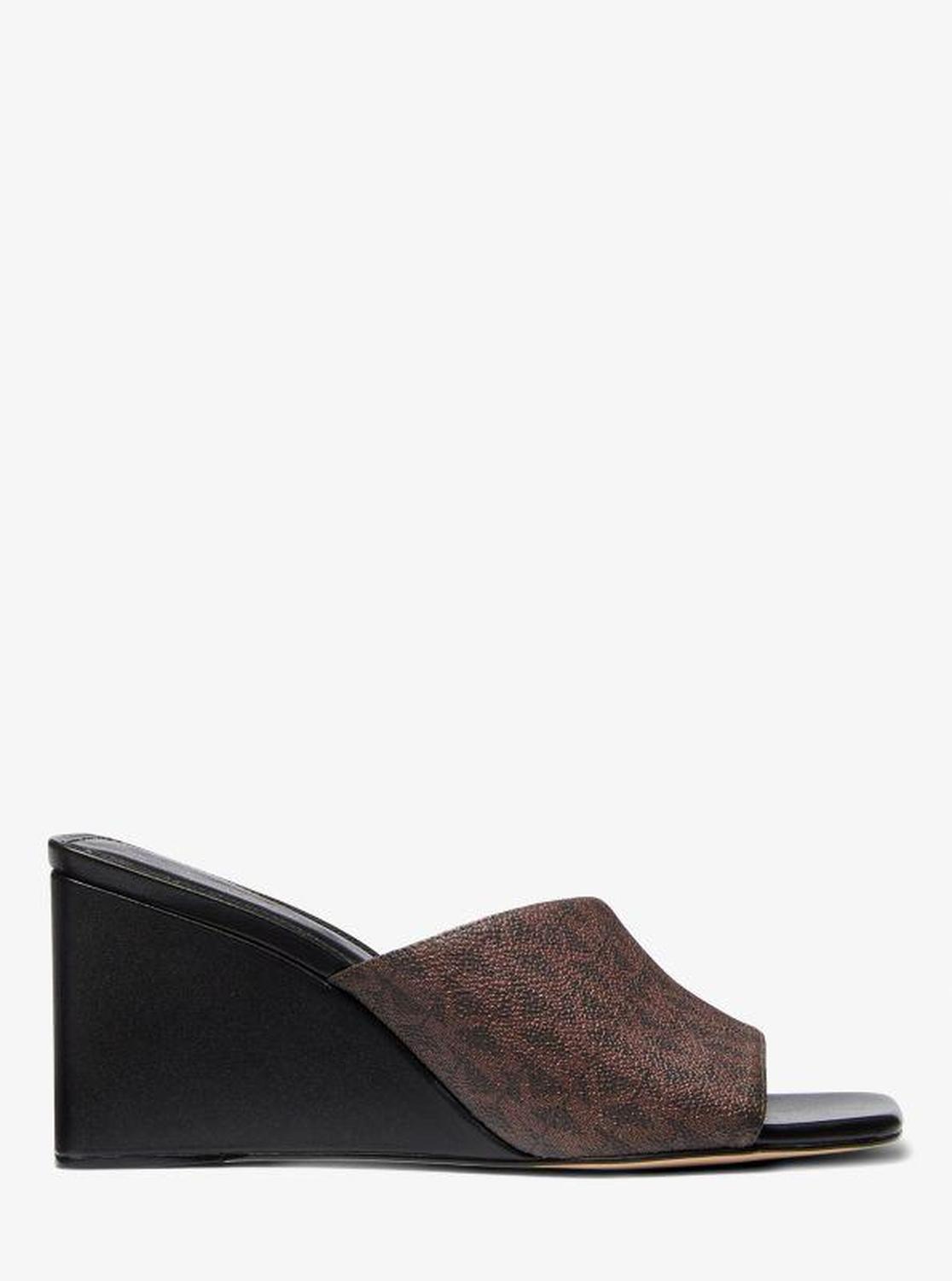 Merriam Signature Logo Wedge Sandal