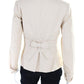 Marc Jacobs Women's Long Sleeves Lined One Button Blazer Beige