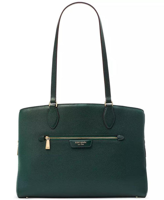 Hudson Pebbled Leather Work Tote