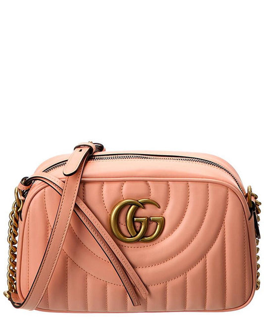 Gucci GG Marmont Small Matelasse Leather Shoulder Bag