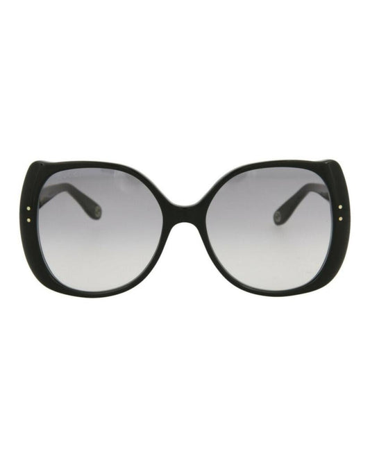 Round-Frame Acetate Sunglasses