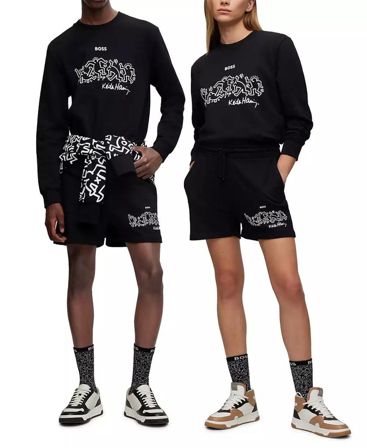 BOSS X Keith Haring Gender-Neutral Artwork Sweatshirt