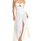 Michael Kors Collection Jersey Strapless Cutout Gown