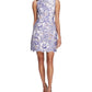 Marchesa Notte Floral Mini Dress