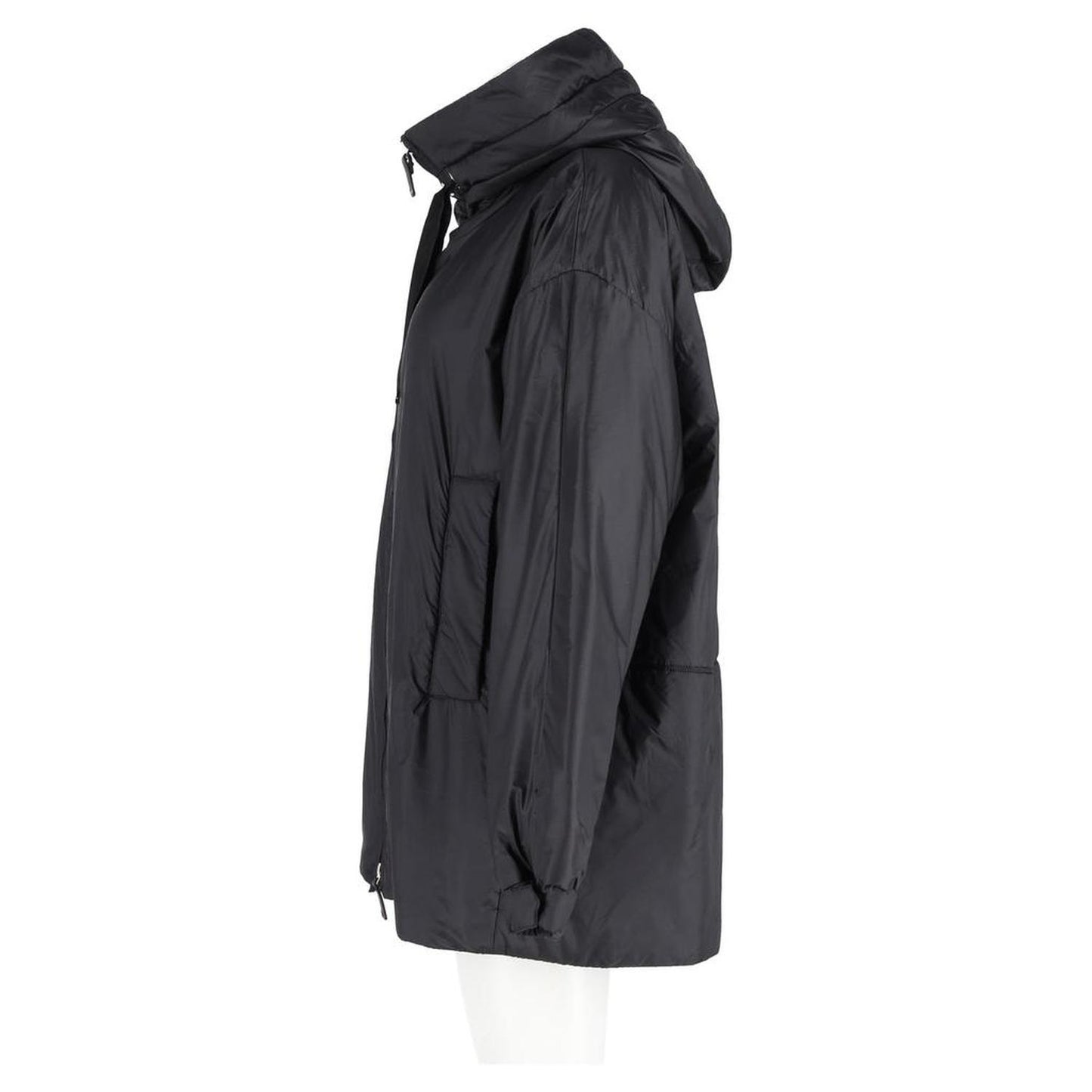 Greenfe Oversized Down Jacket in Black Polyester