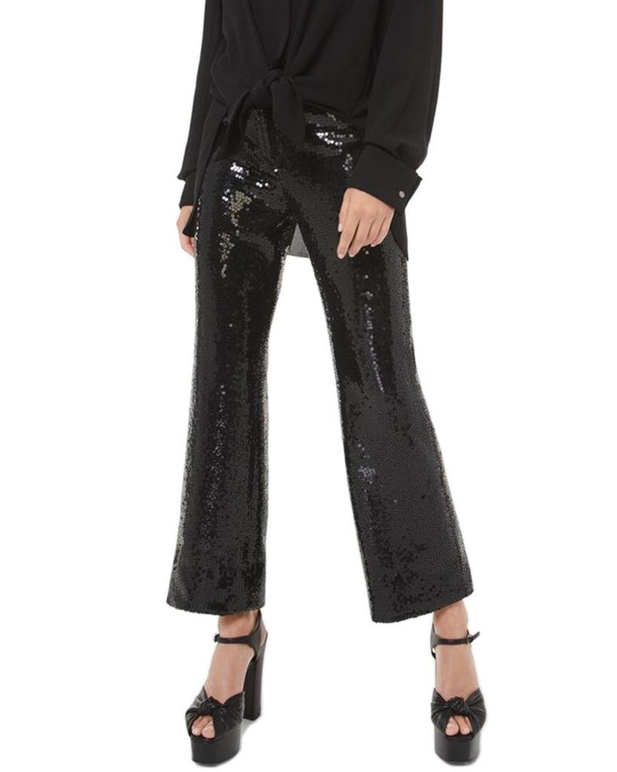 Sable Crop Flare Leg Pant