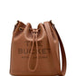 The Leather Shoulder Bucket Bag