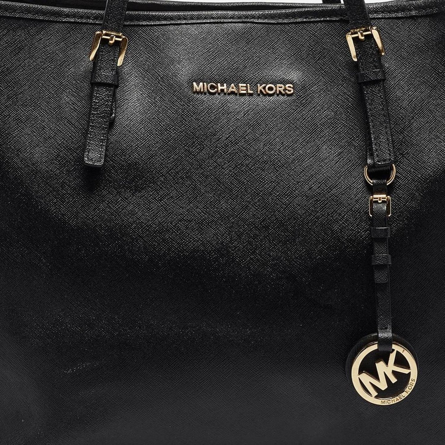 Michael Kors  Saffiano Leather Medium Jet Set Travel Tote