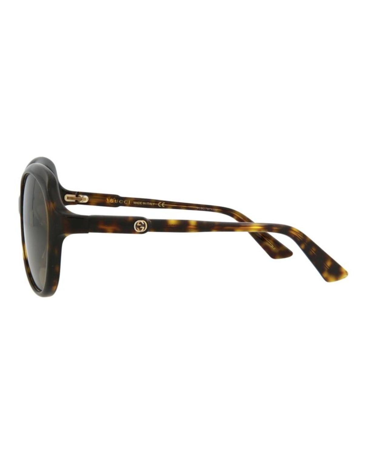 Round-Frame Acetate Sunglasses