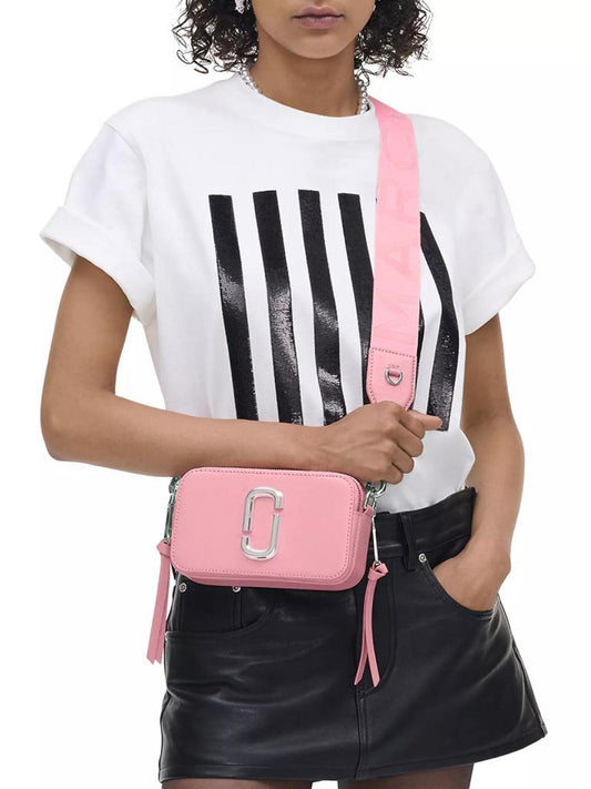 The Solid Snapshot Leather Crossbody Bag