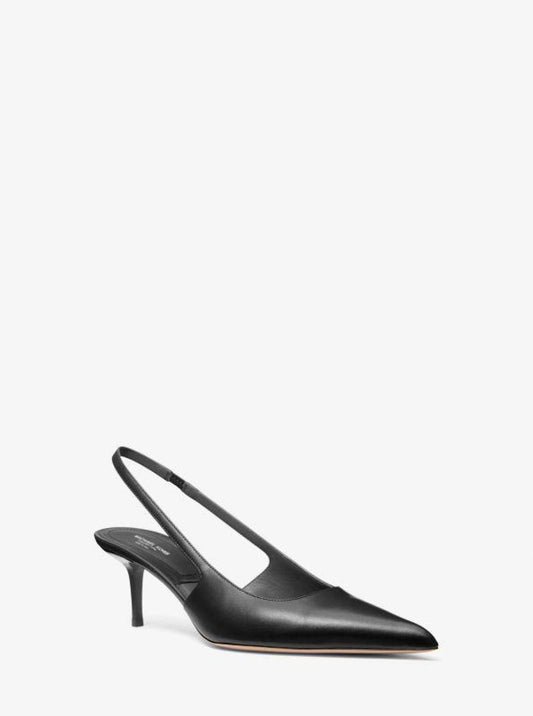 Emma Leather Slingback Pump