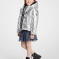 Quilted Metallic Puffer Jacket