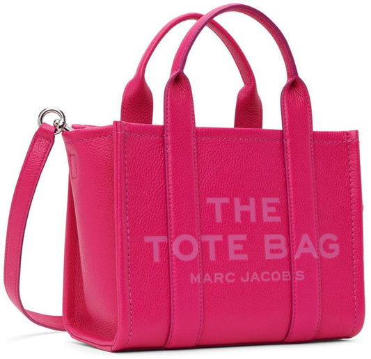 Pink 'The Leather Small' Tote