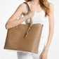 Eliza Extra-Large Hand-Woven Leather Tote Bag