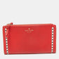 Kate Spade Leather Double Zip Clutch