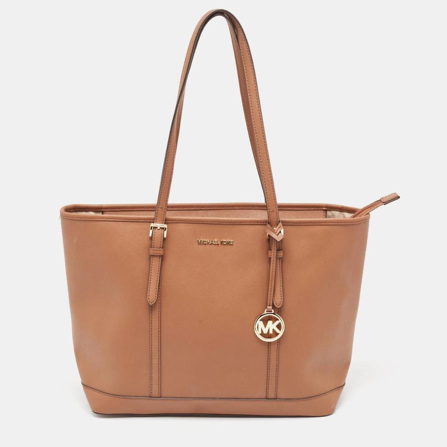 Michael Kors Saffiano Leather Jet Set Travel Tote