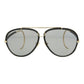 Aviator-Style Metal Sunglasses