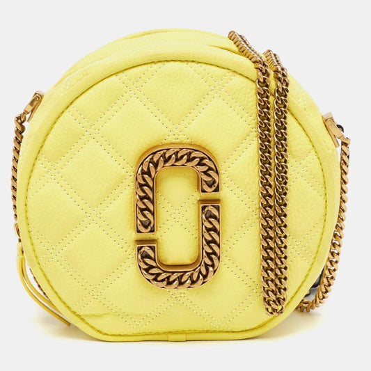 Marc Jacobs Powder The Status Round Crossbody Bag