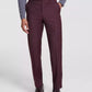 Men Classic-Fit Wool-Blend Suit Separate Pants