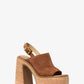 Leia Suede Platform Sandal