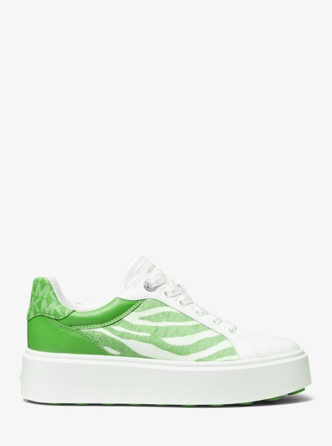 Romey Mixed-Media Platform Sneaker