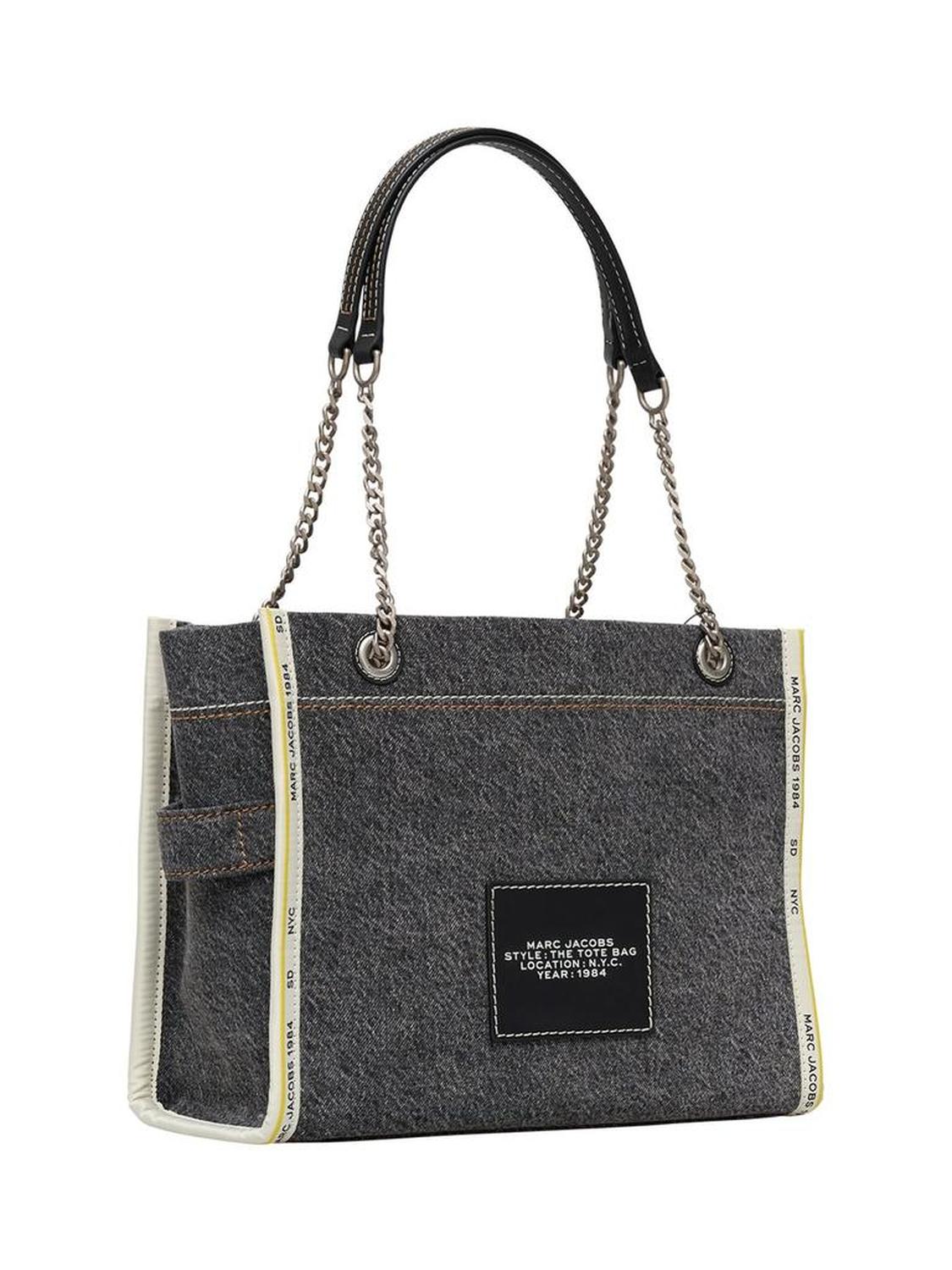 Marc Jacobs The Denim Chain Medium Tote Bag