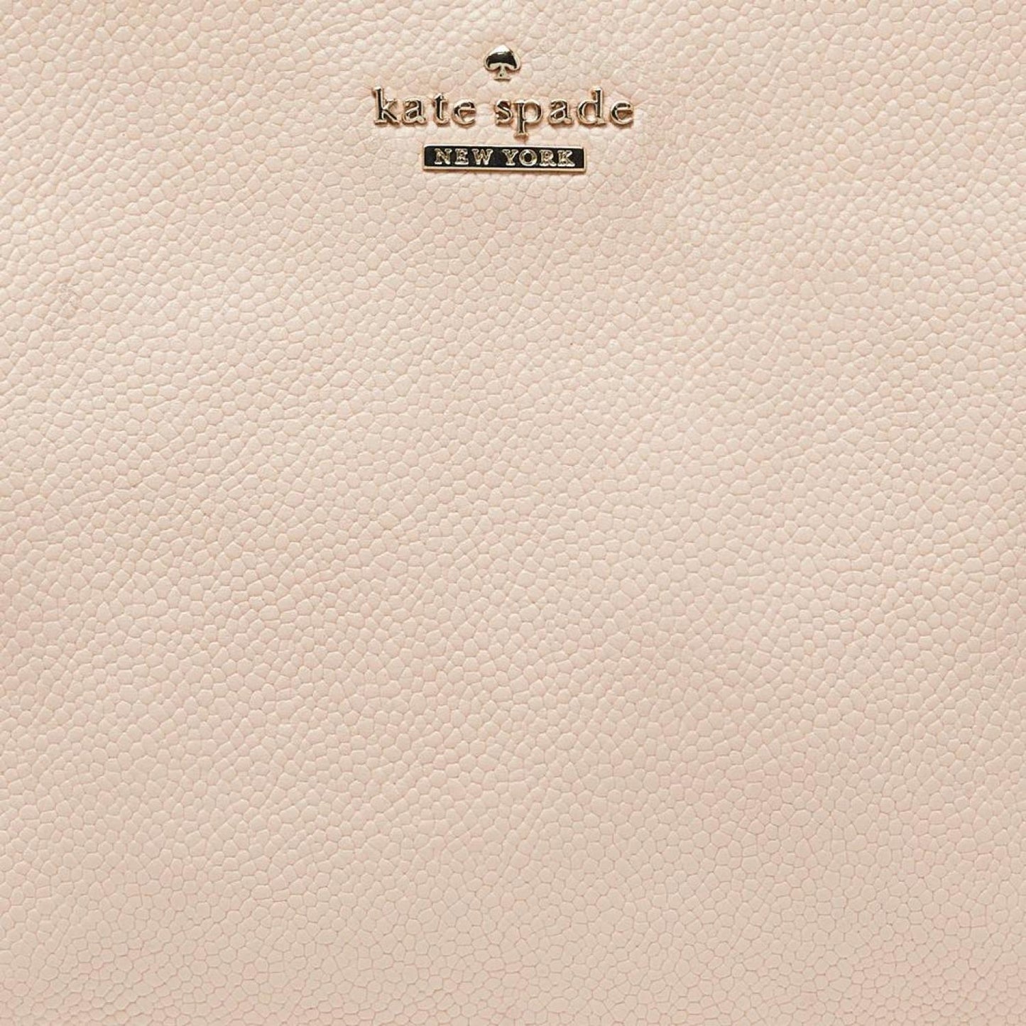 Kate Spade Peach Leather Chain Shoulder Bag