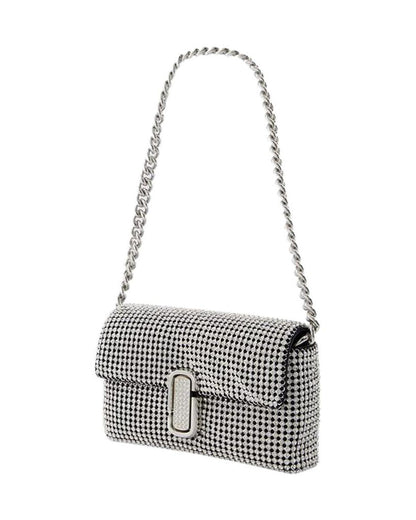 The Mini Shoulder Bag - Marc Jacobs - Mesh - Silver