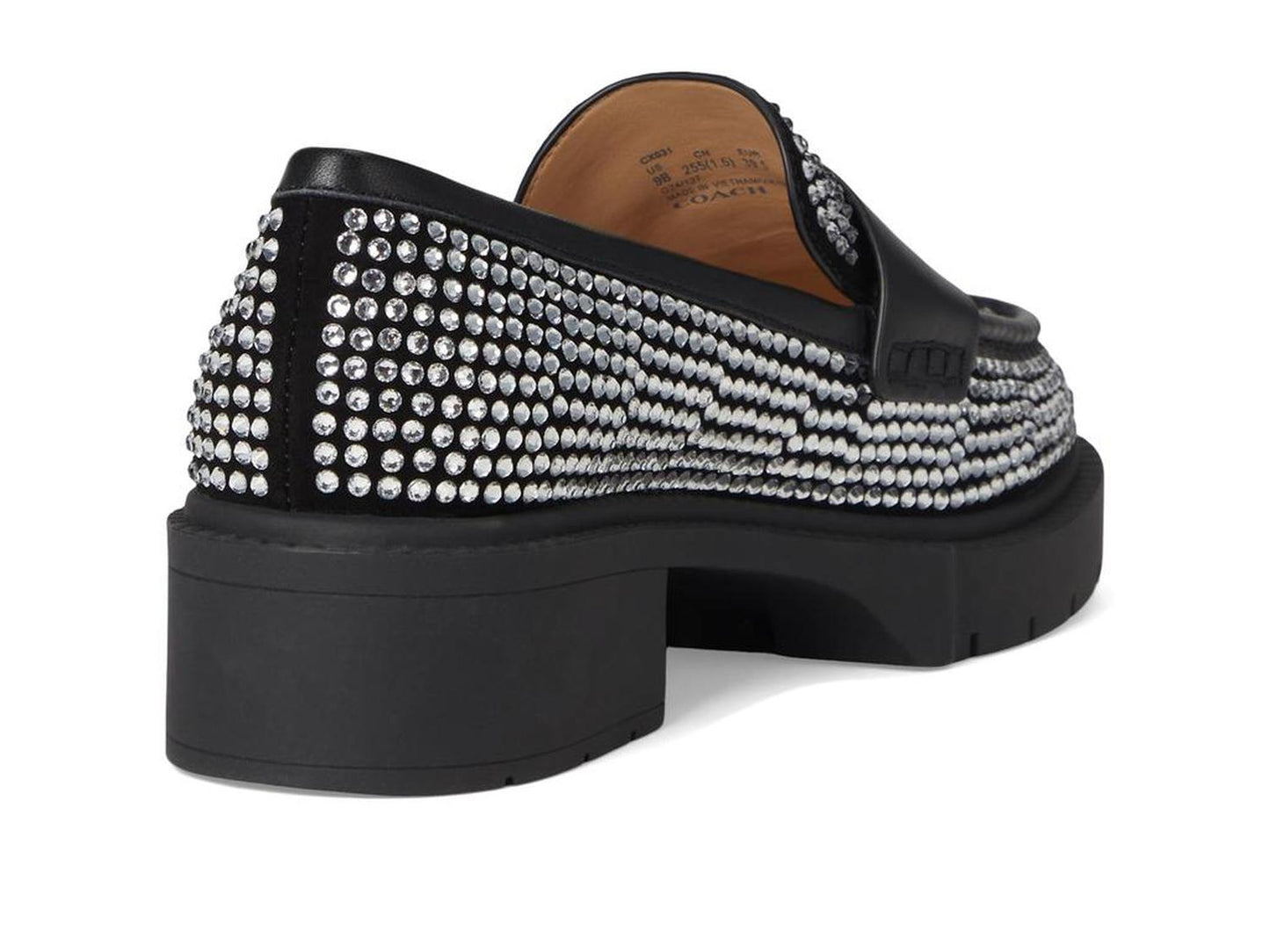 Leah Loafer With Crystal