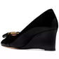 Women's Bowdie Wedge Pumps