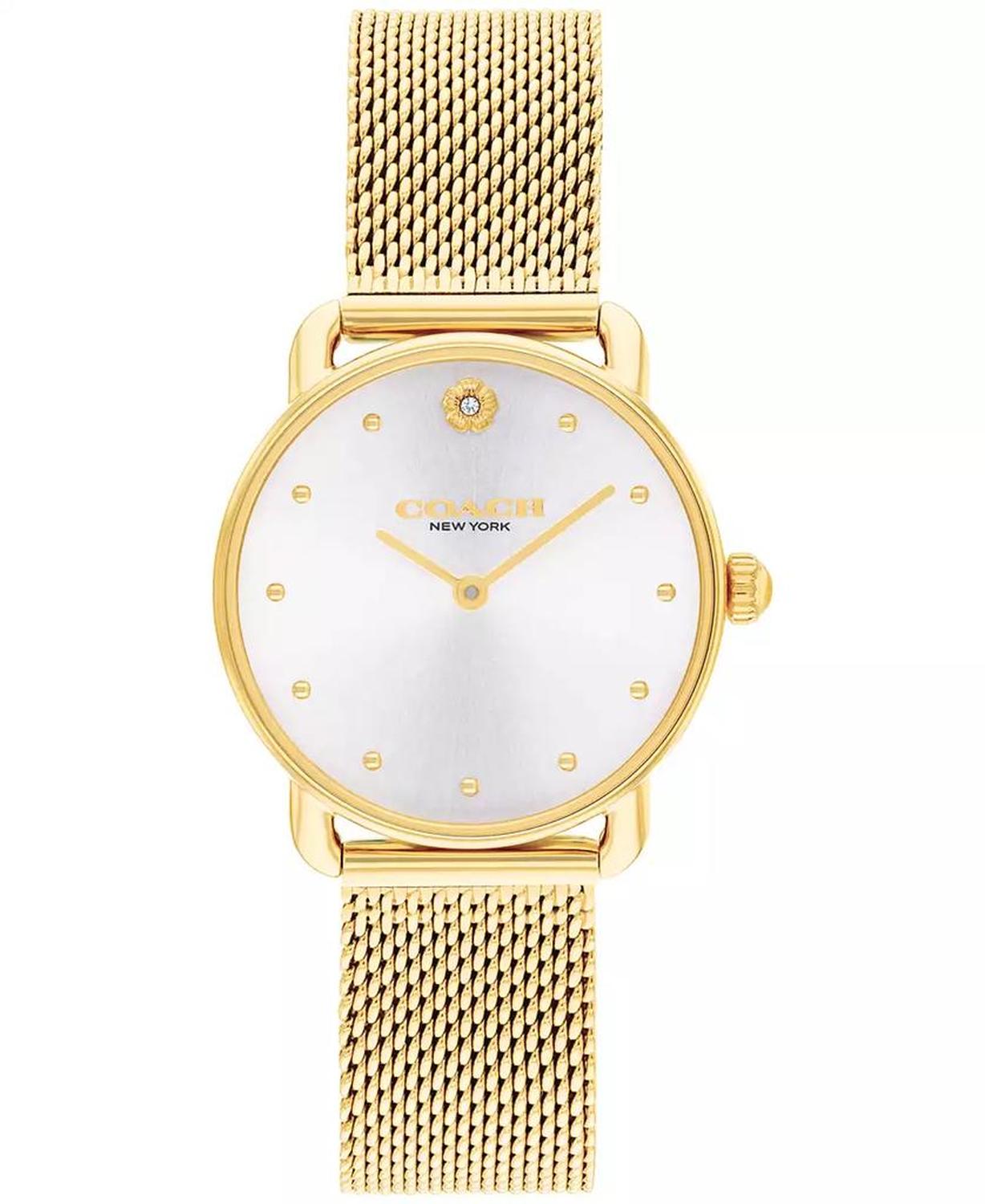 Women's Elliot Gold Tone Stainless Steel Bracelet Watch, 28mm